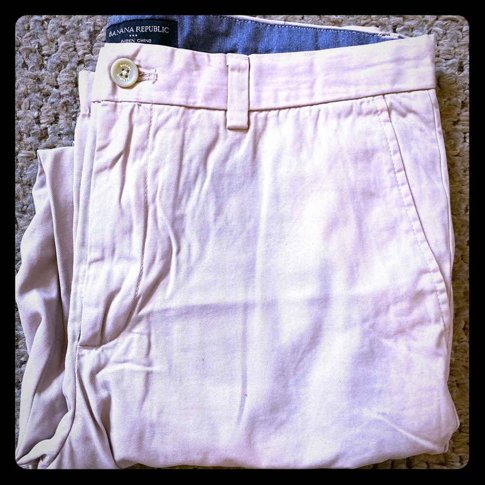 Banana Republic Slim Fit Dress Khakis